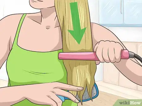 Image titled Straighten Curly Hair Step 10