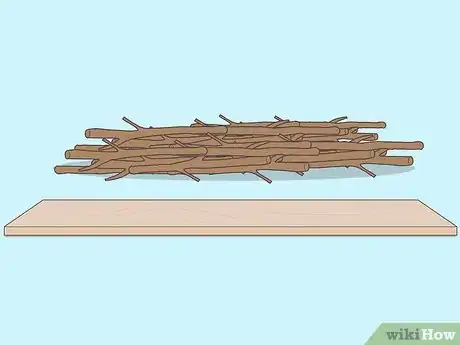 Image titled Build a Miniature Faux Log Cabin Step 1