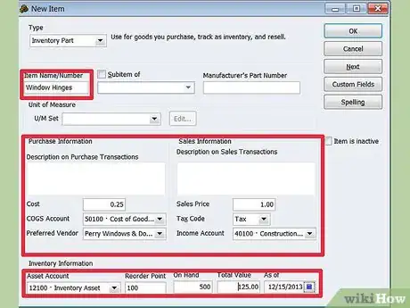 Image titled Use QuickBooks for Inventory Step 13