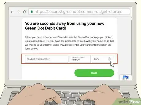 Image titled Register a Green Dot Card Step 2
