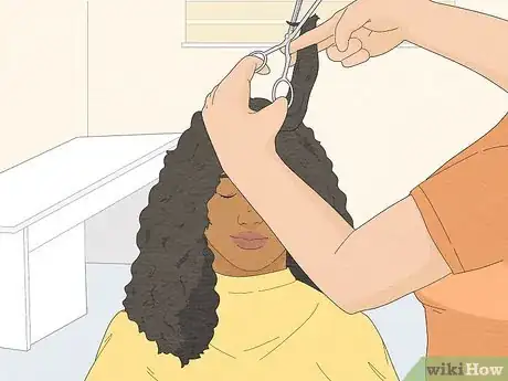 Image titled Take the Bulk Out of Curly Hair Step 10