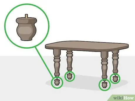 Image titled Raise the Height of a Table Step 2