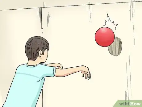 Image titled Play Wall Ball Step 1