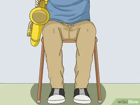 Image titled Hold a Saxophone Step 10