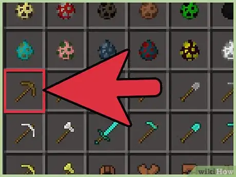 Image titled Make a Pickaxe on Minecraft Step 8