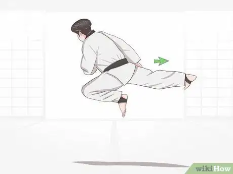 Image titled Execute Jump Kicks (Twio Chagi) in Taekwondo Step 10