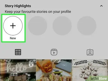 Image titled Add Highlights on Instagram Step 3