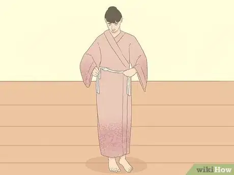 Image titled Dress in a Kimono Step 6