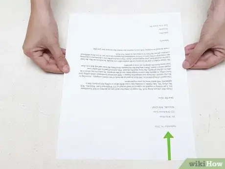 Image titled Fold and Insert a Letter Into an Envelope Step 11