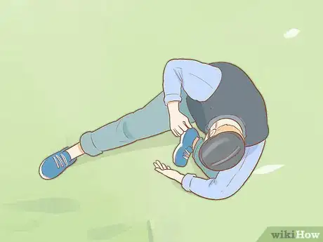 Image titled Avoid Injuries While Falling Off a Horse Step 9