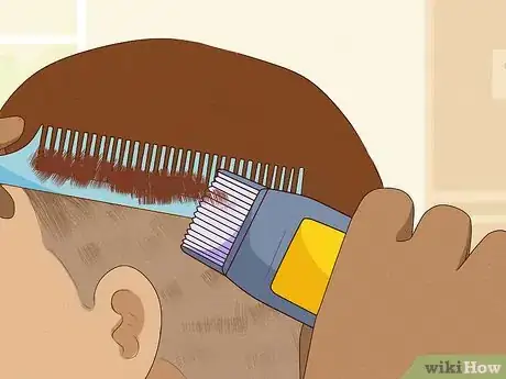 Image titled Do Clipper over Comb Step 15