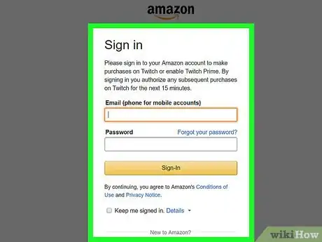 Image titled Link Twitch with Amazon Prime on PC or Mac Step 3