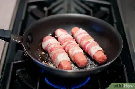 Image titled Make Bacon Wrapped Hot Dogs Step 5