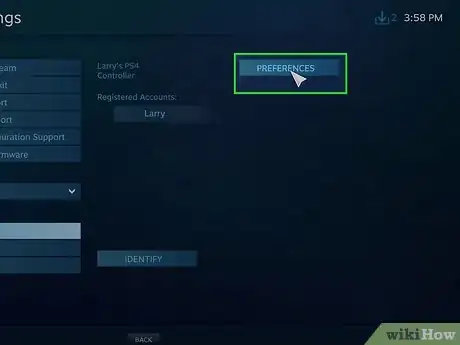 Image titled Connect a PS4 Controller to Steam Step 25