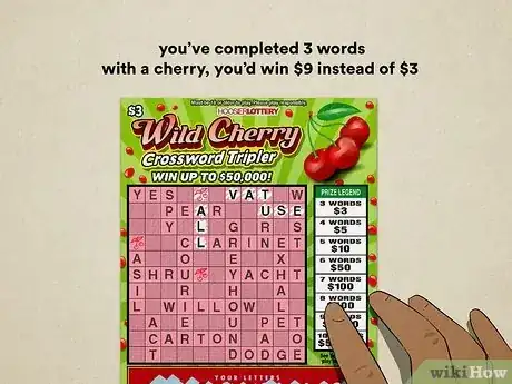 Image titled Play Wild Cherry Crossword Tripler Step 5