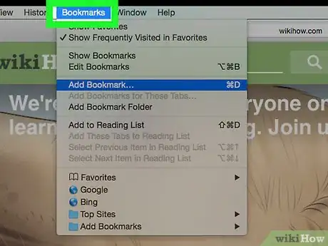 Image titled Add a Bookmark in Safari Step 10