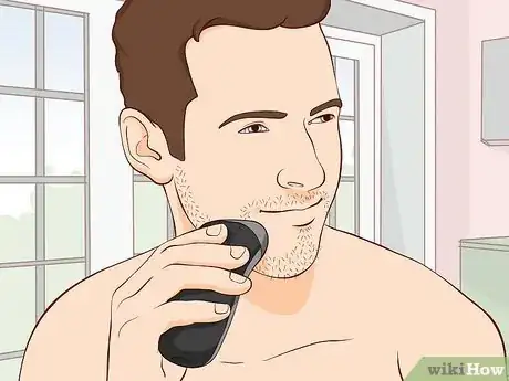 Image titled Shave With an Electric Shaver Step 8