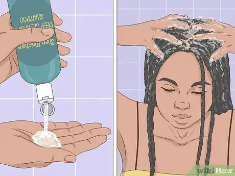 Image titled Wash Braids Step 2