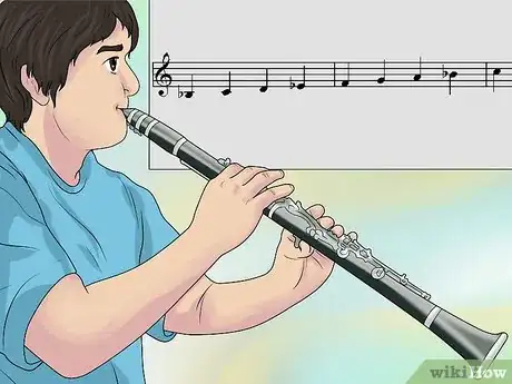Image titled Play Scales on the Clarinet Step 2