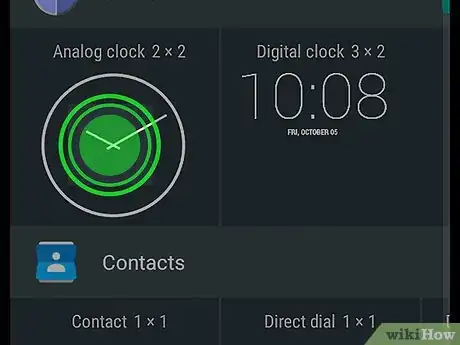 Image titled Add Widgets on Android Step 4