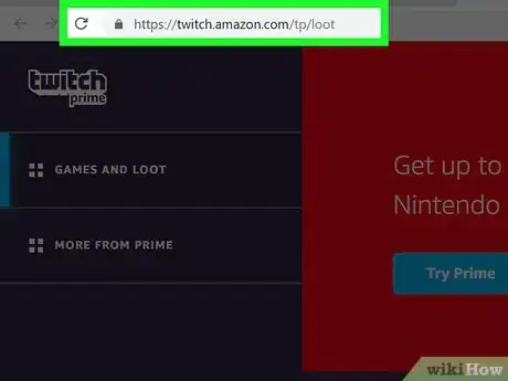 Image titled Link Twitch with Amazon Prime on PC or Mac Step 1