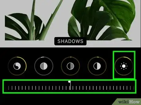 Image titled Adjust the Shadows of a Photo Using the iPhone Photos App Step 6