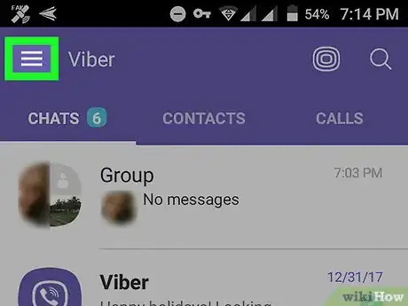 Image titled Log Out of Viber on Android Step 2