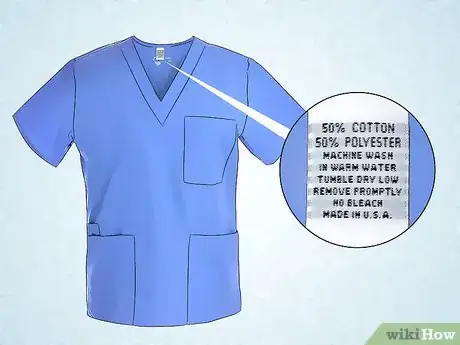 Image titled Shrink Scrubs Step 1