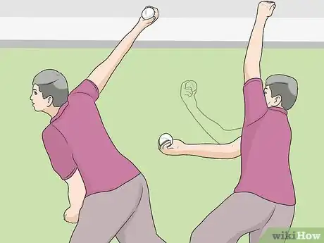 Image titled Grip the Ball to Bowl Offspin Step 10