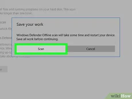 Image titled Perform an Offline Scan with Windows 10 Defender Step 9