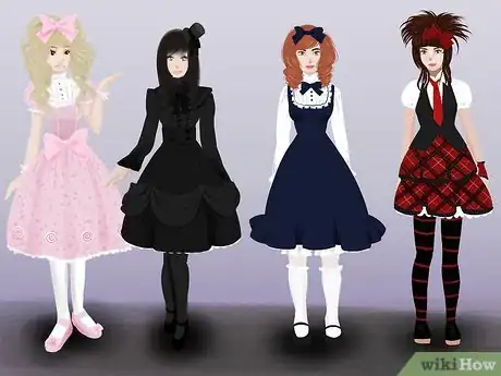 Image titled Be a Gothic Lolita Step 2