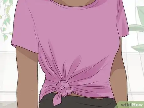 Image titled Tie Your Shirt Step 4