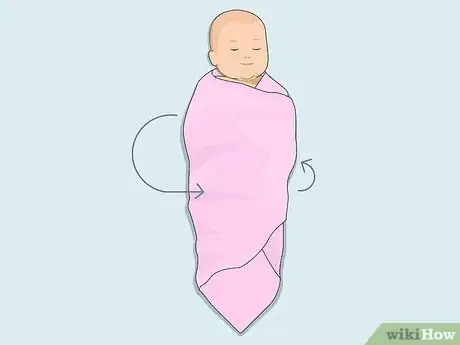 Image titled Swaddle a Baby Step 7