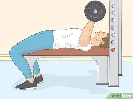 Image titled Breathe Correctly While Bench Pressing Step 6