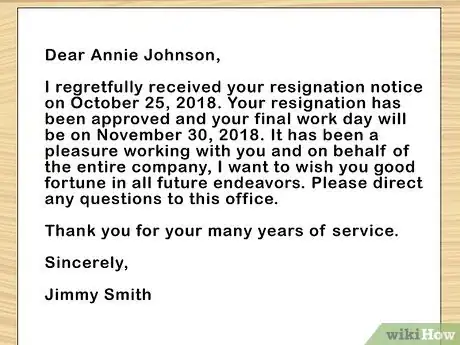 Image titled Accept a Resignation Letter Step 3