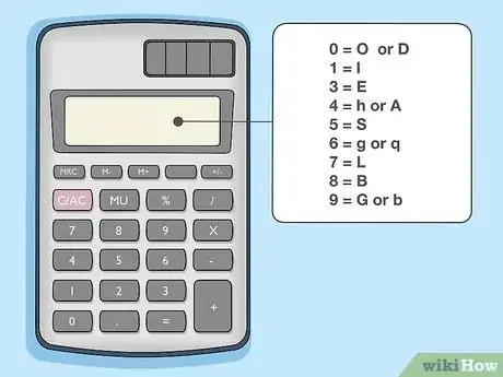 Image titled Write Words With a Calculator Step 4