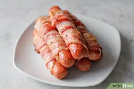 Image titled Make Bacon Wrapped Hot Dogs Step 8