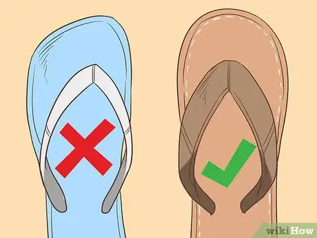 Image titled Prevent Flip Flops from Hurting Your Feet Step 6