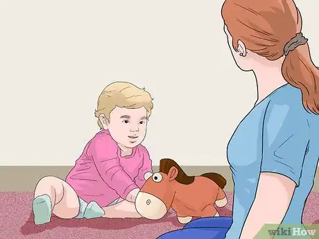 Image titled Introduce Stuffed Animals to Your Baby Step 3