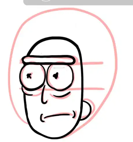 Image titled How to draw Rick Sanchez 7.png