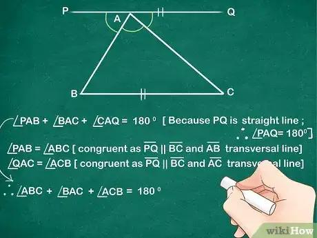 Image titled Prove the Angle Sum Property of a Triangle Step 4