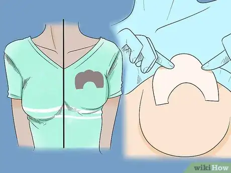 Image titled Make Breasts Look Firm Under Clothes Without a Bra Step 2