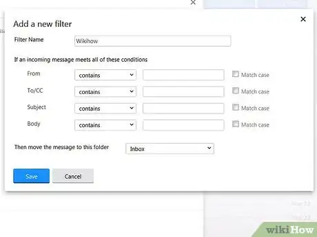 Image titled Create a Filter in Yahoo! Mail Step 10