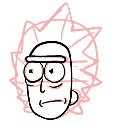 Image titled How to draw Rick Sanchez 9.png