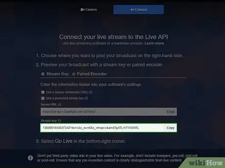 Image titled Use OBS to Stream on Facebook Live Step 26