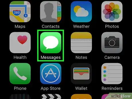 Image titled Save Images or Videos from Text Messages on iPhone Step 1