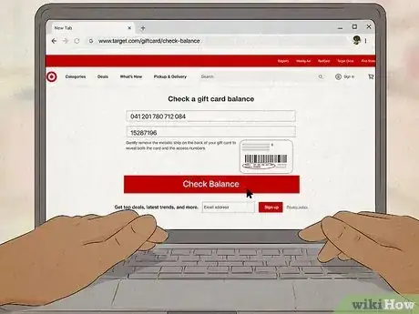 Image titled Check a Target Gift Card Balance Step 3