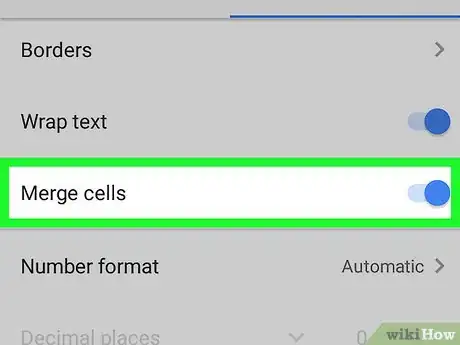 Image titled Format Cells on Google Sheets on Android Step 11