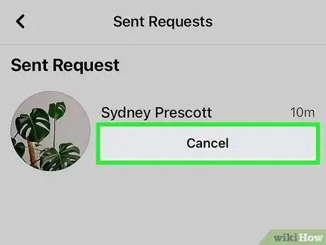 Image titled Cancel a Friend Request on Facebook Step 10