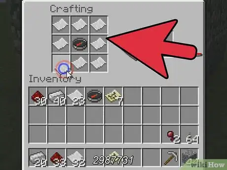 Image titled Make a Compass in Minecraft Step 4